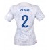 Günstige Frankreich Benjamin Pavard #2 Auswärts Fussballtrikot Damen WM 2022 Kurzarm